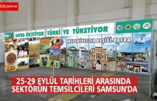 25-29 EYLÜL TARİHLERİ ARASINDA SEKTÖRÜN TEMSİLCİLERİ...