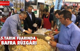 5.TARIM FUARINDA BAFRA RÜZGÂRI