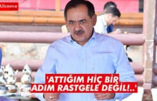 'ATTIĞIM HİÇ BİR ADIM RASTGELE DEĞİL!..'