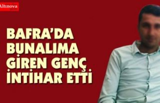 BAFRA'DA İNTİHAR
