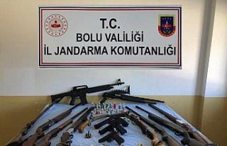 Bolu ve Karabük'te silah kaçakçılığı operasyonu