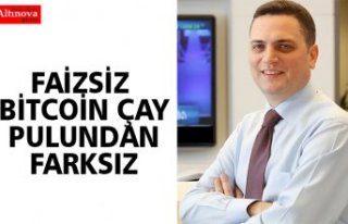 “Faizsiz Bitcoin çay pulundan farksız”
