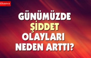 Günümüzde şiddet neden arttı?