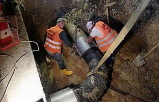 Havza'da SASKİ'den arıza mesaisi