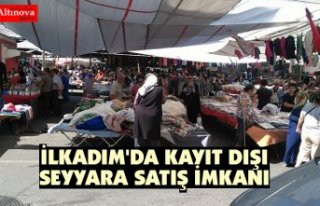 İLKADIM'DA KAYIT DIŞI SEYYARA SATIŞ İMKANI