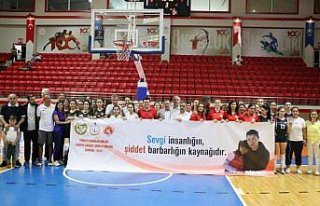 Samsun'da düzenlenen Türkiye Avukat Spor Oyunları...