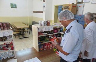 Terme'de okul kantinleri denetlendi