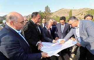 Vali Varol, çevre yolunu inceledi