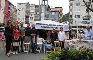 Yağlıdere'de Halk Eğitim Merkezi kursları tanıtıldı