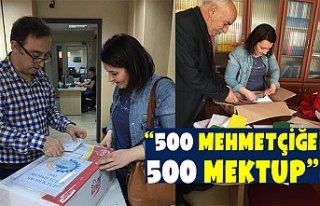 “500 Mehmetçiğe 500 Mektup”