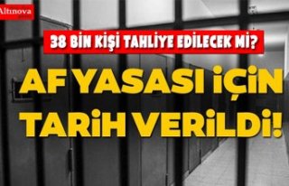 Af paketi, AK Parti ile MHP'nin ortak teklifi...