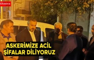 ASKERİMİZE ACİL ŞİFALAR DİLİYORUZ
