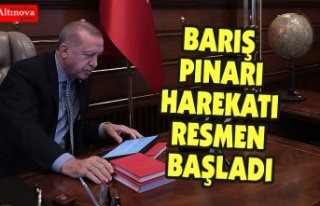 Barış Pınarı Harekatı başladı