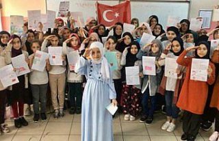 Barış Pınarı Harekatı'na mektupla moral verdi