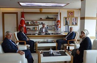 Belediye Başkanı Özdemir'e ziyaret