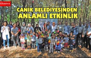 CANİK BELEDİYESİNDEN ANLAMLI ETKİNLİK