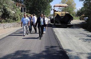 Çarşamba Belediyesinde yol çalışmaları