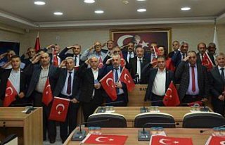 Çorum İl Genel Meclisi'nden Barış Pınarı Harekatı'na...