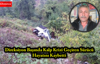 Direksiyon Başında Kalp Krizi Geçiren Sürücü...