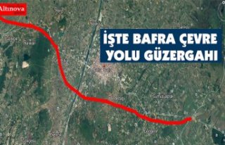 İşte Bafra Çevre Yolu Güzergahı!