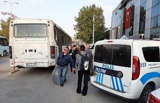 Karabük'te otobüsün çarptığı yaya yaralandı