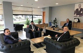 Kaymakam Şenay'dan fabrika ziyareti
