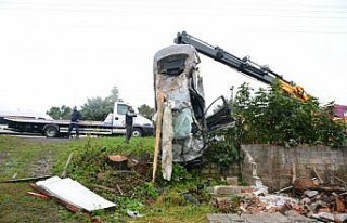 Ordu'da otomobil şarampole devrildi: 1 ölü, 1 yaralı