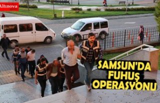 SAMSUN'DA FUHUŞ OPERASYONU