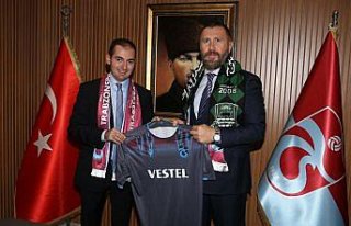 Trabzonspor'dan Krasnodar yöneticilerine dostluk...