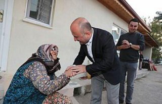 Vali Varol'dan köy ziyaretleri