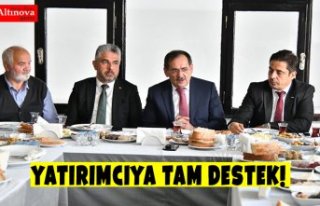 YATIRIMCIYA TAM DESTEK!