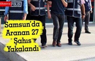 Aranan 27  Şahıs Yakalandı