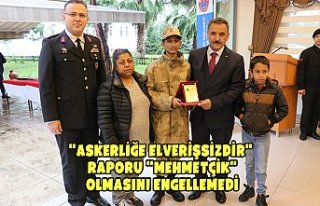 "Askerliğe elverişsizdir" raporu "Mehmetçik"...