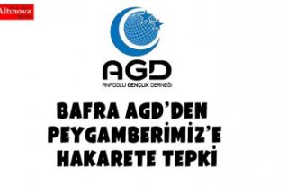 BAFRA AGD’DEN PEYGAMBERİMİZ’E HAKARETE TEPKİ