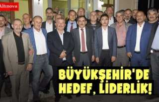 BÜYÜKŞEHİR'DE HEDEF, LİDERLİK!