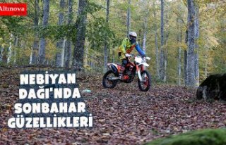 Nebiyan Dağı'nda sonbahar güzellikleri