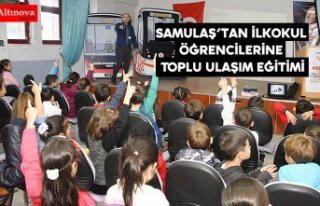 SAMULAŞ’tan İlkokul Öğrencilerine Toplu Ulaşım...