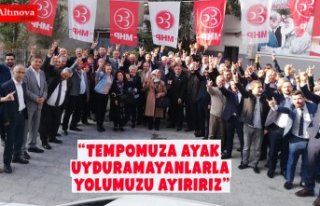 “TEMPOMUZA AYAK UYDURAMAYANLARLA YOLUMUZU AYIRIRIZ”