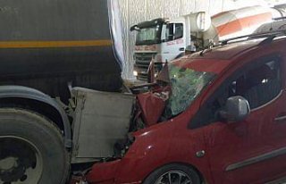Trabzon'da zincirleme trafik kazası: 4 yaralı