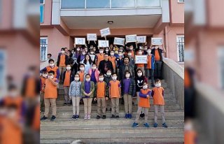 Zonguldak'ta lösemili çocuklar farkındalık için...