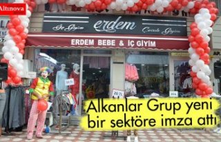 Alkanlar Grup yeni bir sektöre imza attı