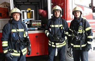 Bolu'da itfaiye erleri AA'nın 