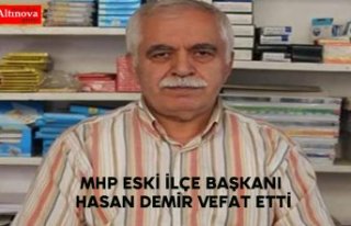MHP Eski İlçe Başkanı Hasan Demir Vefat Etti