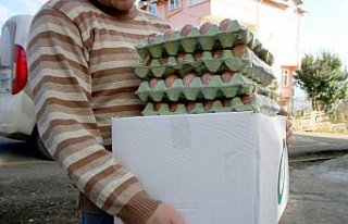 Ordu'da ihtiyaç sahiplerine 90 bin yumurta dağıtılacak