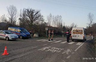 Samsun'da jandarma huzur ve güven uygulaması yaptı