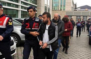 Samsun'da uyuşturucu operasyonunda gözaltına alınan...