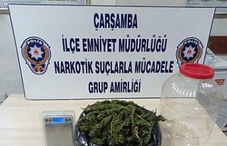 Samsun'da uyuşturucu ticareti yaptığı iddia...