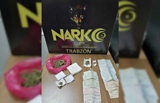 Trabzon'da uyuşturucu ticareti iddiasıyla bir kişi...