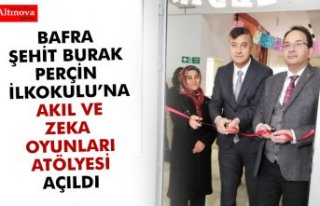 BAFRA ŞEHİT BURAK PERÇİN İLKOKULU’NA AKIL VE...