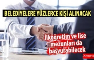 İlköğretim ve lise mezunları da başvurabilecek